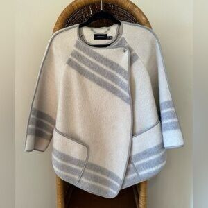Karen Millen Wool Poncho Jacket